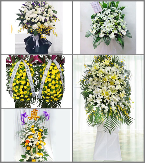 广西百色右江区白事花篮预定